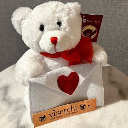 Peluche sobre con mi...